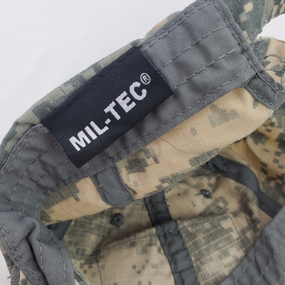 MIL-TEC Military Camo Cap Hat Adjustable Mens - Picture 8 of 9